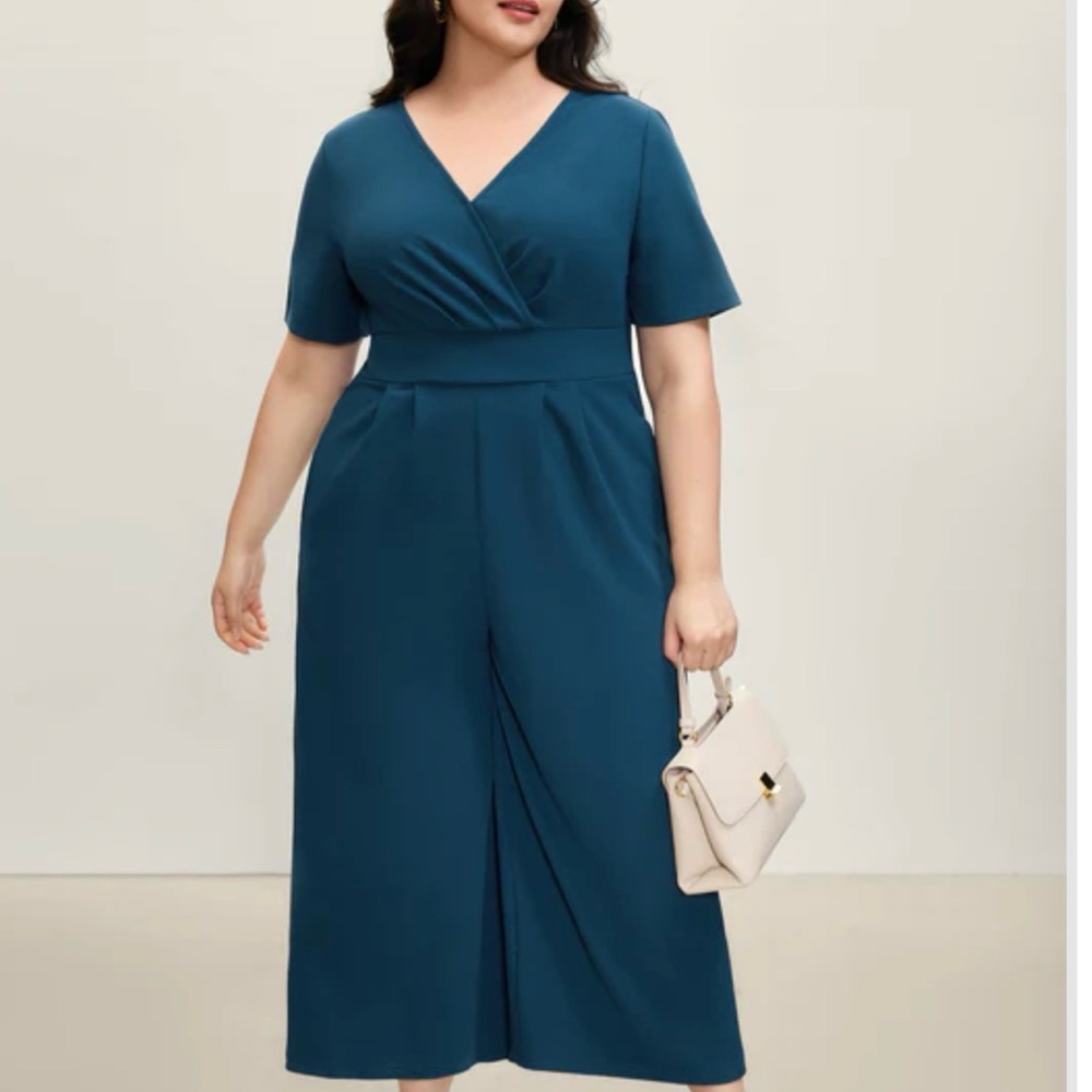 BloomChic Deep Blue Jumpsuit